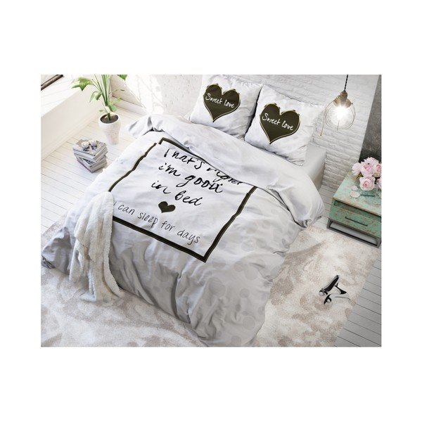 Pościel z mikroperkalu Sleeptime In Bed, 200x220 cm-image-4