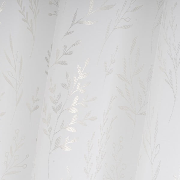 Firanka w biało-srebrnym kolorze 140x260 cm Buds – Casa Selección-image-4