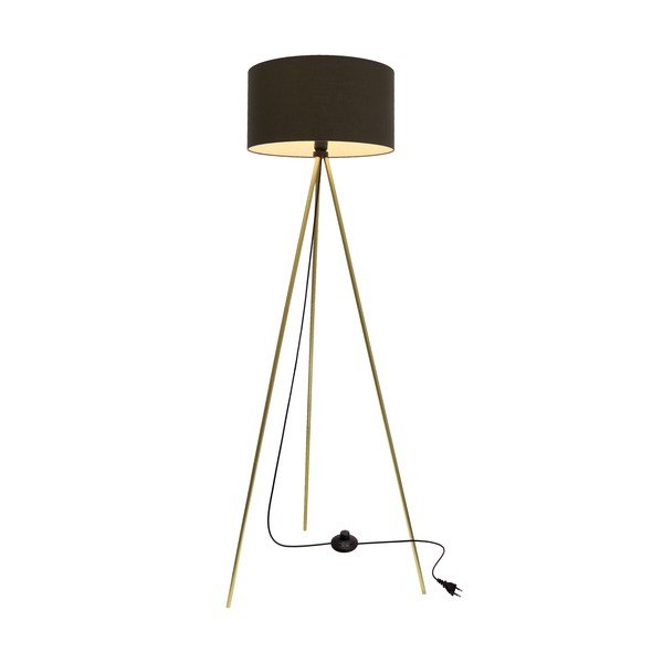 Lampa stojąca z tekstylnym kloszem (wysokość 144 cm) Vanti – Candellux Lighting-image-1