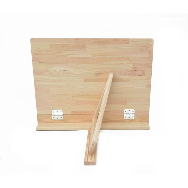 Wiszący stolik balkonowy z litego drewna sosnowego 59x79 cm – Rojaplast-image-3