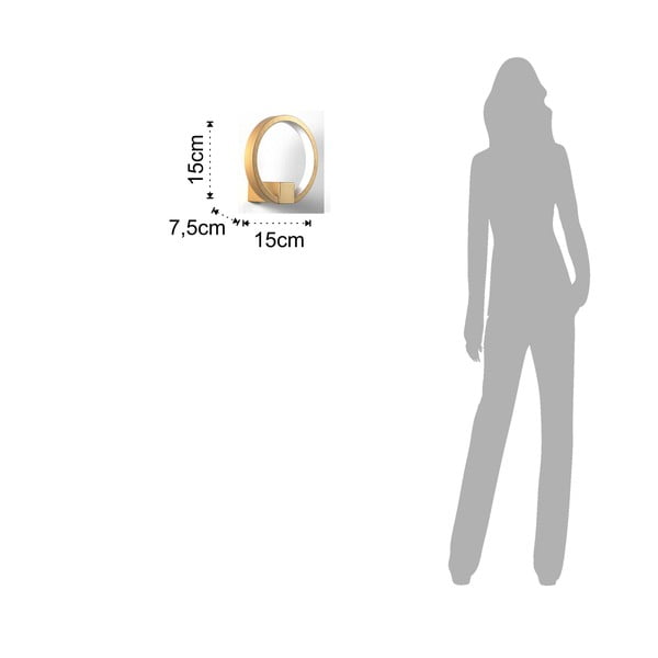 Kinkiet w kolorze złota Tomasucci Ring, ø 15 cm-image-3