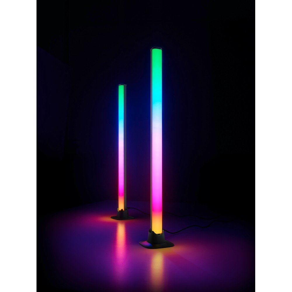 Czarna metalowa lampa stołowa LED (wysokość 55 cm) Boy – Reality (zdjęcie 3)