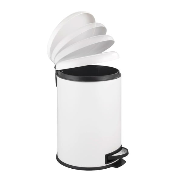 Biały kosz na śmieci Wenko Bin, 20 l-image-1