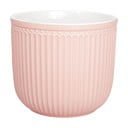 Różowa ceramiczna doniczka Green Gate Alice, ø 14 cm