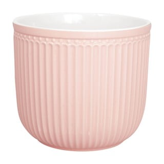 Różowa ceramiczna doniczka Green Gate Alice, ø 14 cm