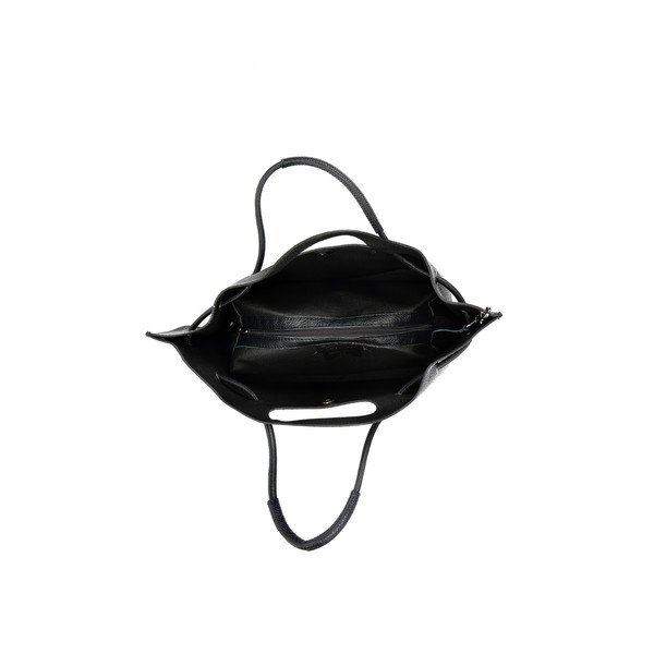 Czarna torebka skórzana Mangotti Bags Angela-image-4