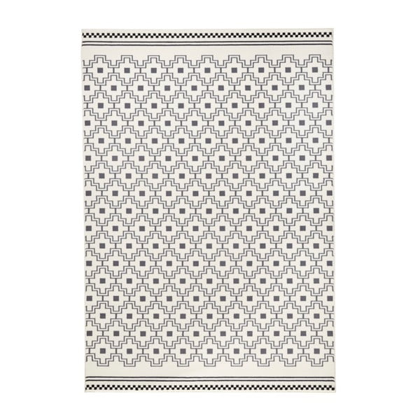 Czarno-biały dywan Zala Living Capri, 160 x 230 cm