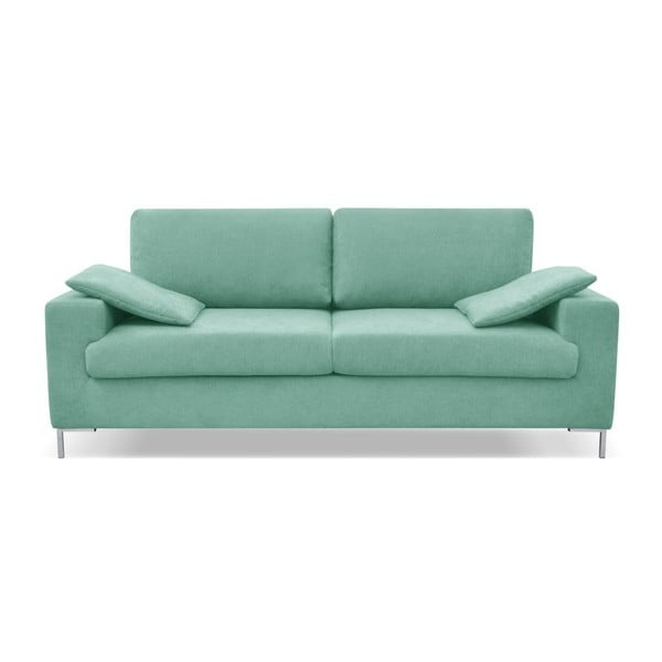 Miętowa sofa trzyosobowa Cosmopolitan design Hong Kong