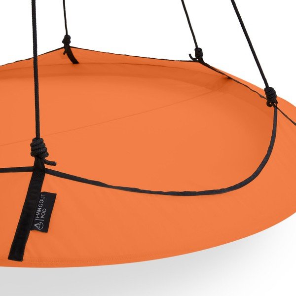 Pomarańczowa huśtawka ogrodowa –  Hangout Pod-image-4