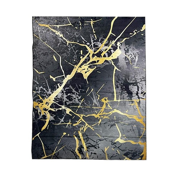 Czarny/złoty dywan 230x160 cm Modern Design – Rizzoli