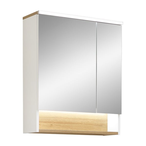 Biała szafka łazienkowa 72x60 cm Quickset 383 – Pelipal-image-2