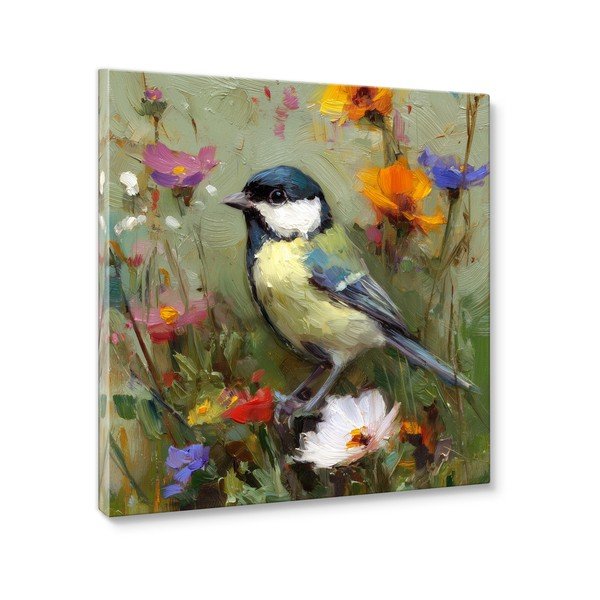 Obraz drukowany na płótnie 32x32 cm Yellow Parus – Styler-image-3
