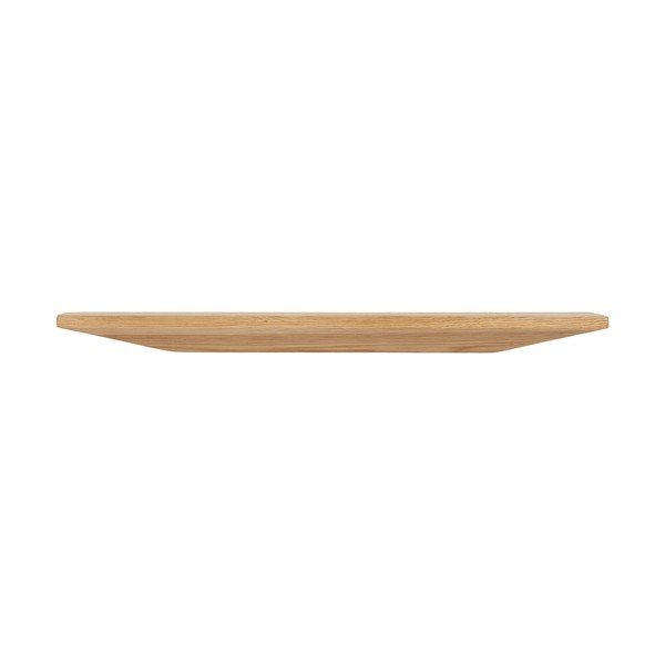 Półka z litego drewna dębowego w jasnym naturalnym kolorze 42,5 cm Calcata – House Nordic-image-3