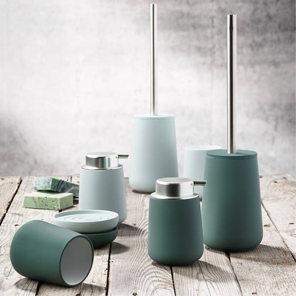 Jasnozielony dozownik na mydło Zone Nova-image-2