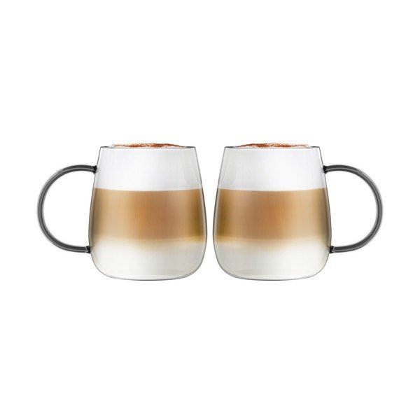 Kubki do cappuccino zestaw 2 szt. 400 ml Bolla – Vialli Design