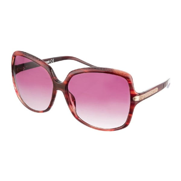 Damskie okulary przeciwsłoneczne Just Cavalli Red Marbled