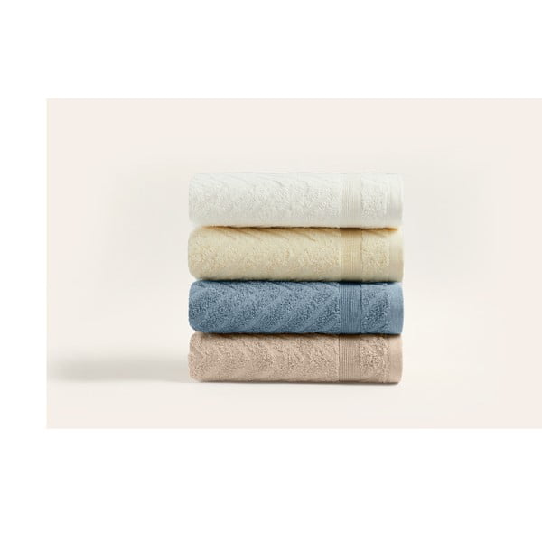 Bawełniane ręczniki zestaw 4 szt. 90x50 cm – Foutastic