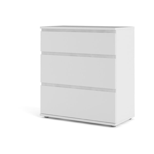 Biała niska komoda 77x84 cm Nova – Tvilum-image-3