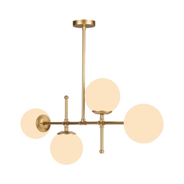 Lampa wisząca w kolorze złota Squid Lighting Kruva, wys. 57 cm-image-3