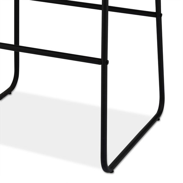 Zestaw 2 ciemnobrązowych hokerów Furnhouse Indiana-image-2