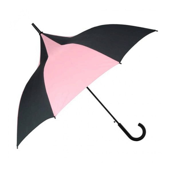 Parasolka Candice, czarna/różowa