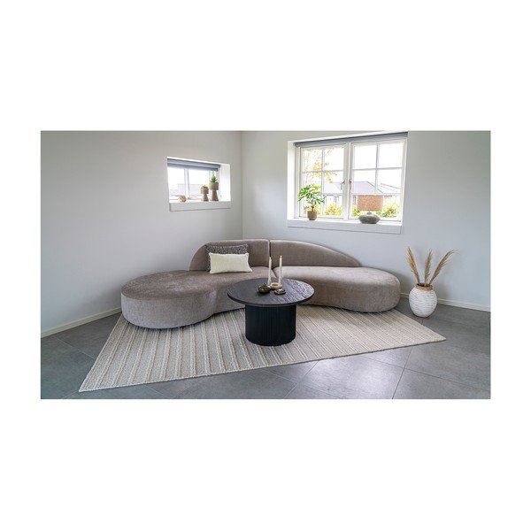 Kremowy dywan wełniany 160x230 cm Dehli – House Nordic-image-1