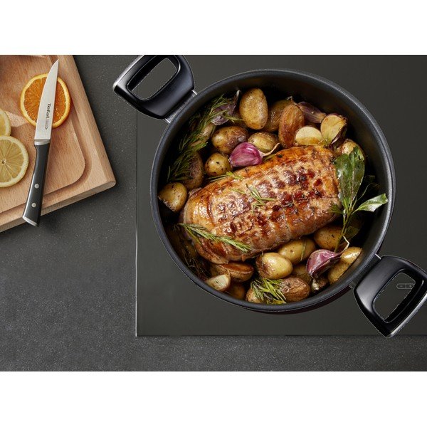 Garnek z pokrywką z nieprzywierającą powierzchnią 5,2 l Unlimited G2554672 – Tefal-image-1