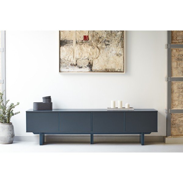 Ciemnoniebieski stolik pod TV Teulat Minima-image-4