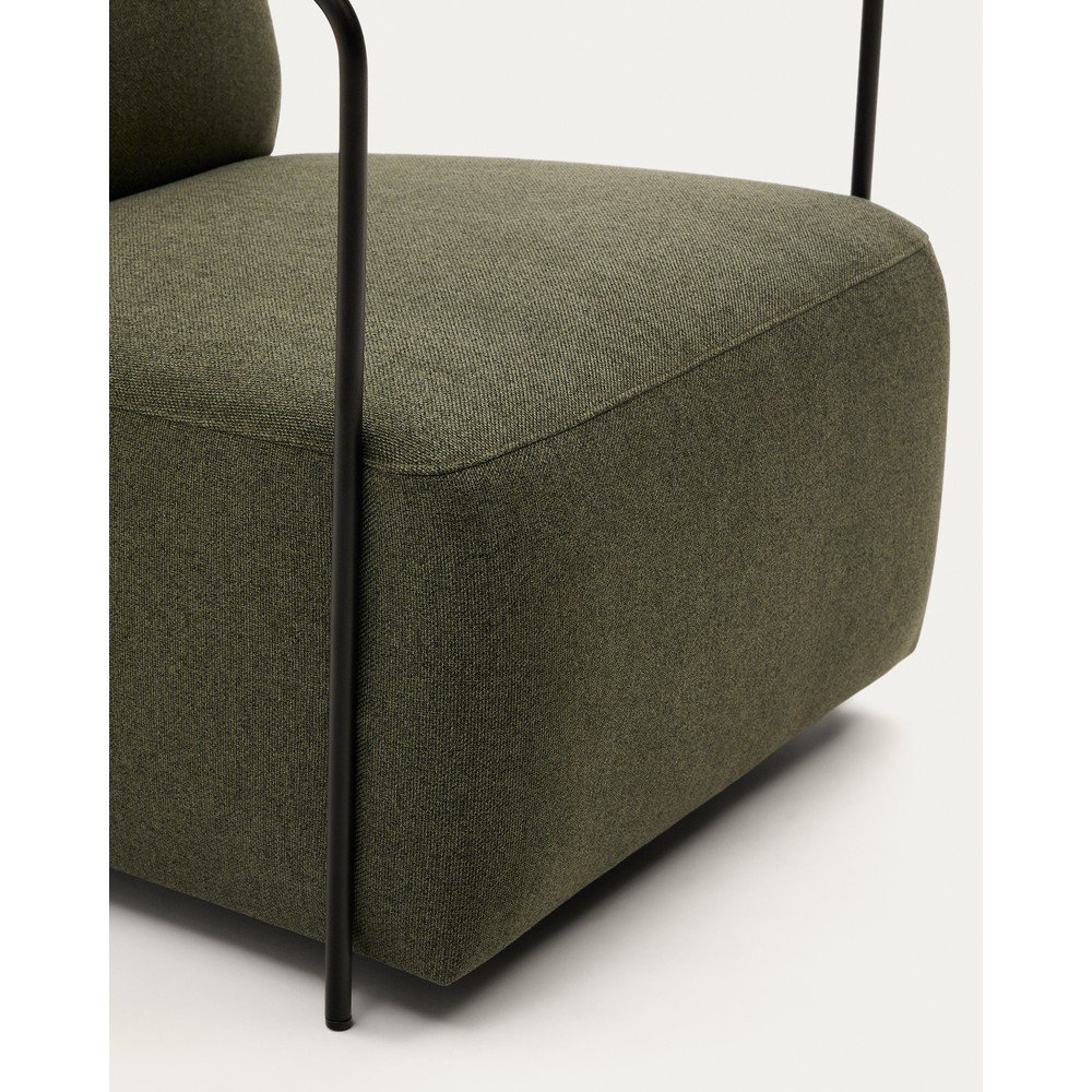 Zielony fotel Gamer – Kave Home (zdjęcie 10)