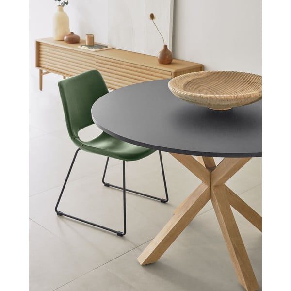 Zielone krzesło do jadalni Kave Home Zahara-image-2