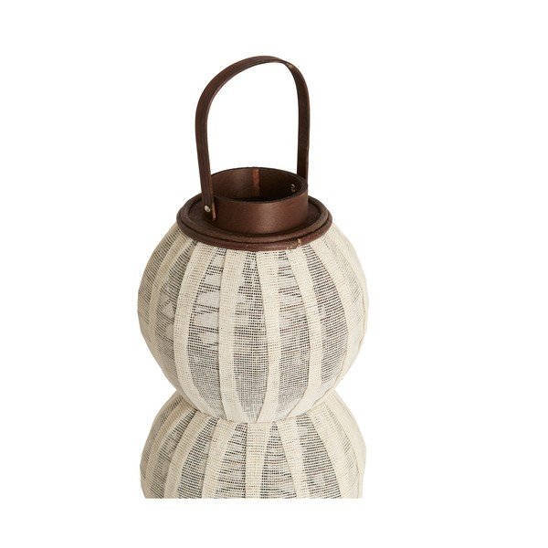 Drewniany/tekstylny lampion (wysokość 48 cm) Arbore – Light & Living-image-2