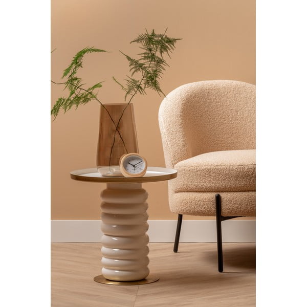 Metalowy okrągły stolik ø 41 cm Ruby – Leitmotiv-image-1