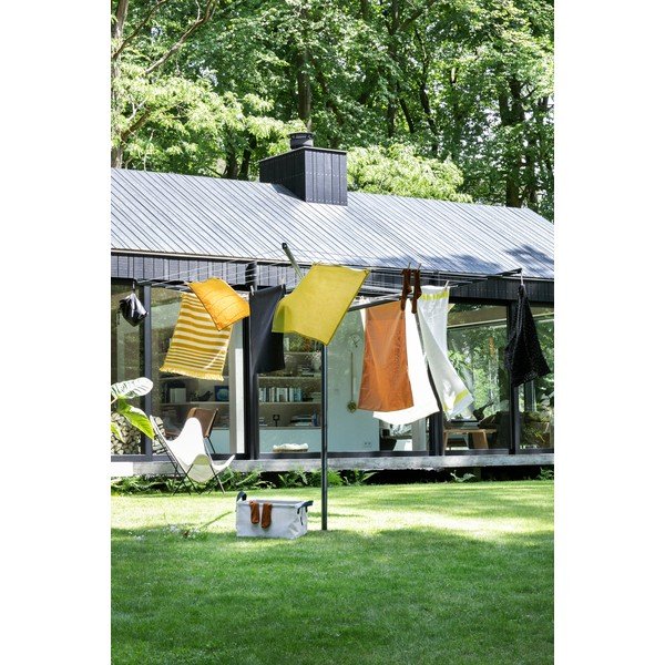 Antracytowa ogrodowa suszarka na pranie 50 m Lift-O-Matic – Brabantia-image-1