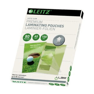 Zestaw 100 folii do laminacji Leitz, A5 125 mic