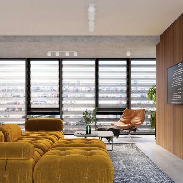 Biała lampa sufitowa ze szklanym kloszem ø 12 cm Umerta – Sollux-image-4