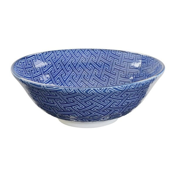Niebieska miseczka porcelanowa Tokyo Design Studio Hermes, ⌀ 21 cm