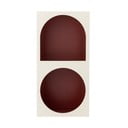 Czerwono-biały regał ścienny 30x60 cm Graphia – Bloomingville