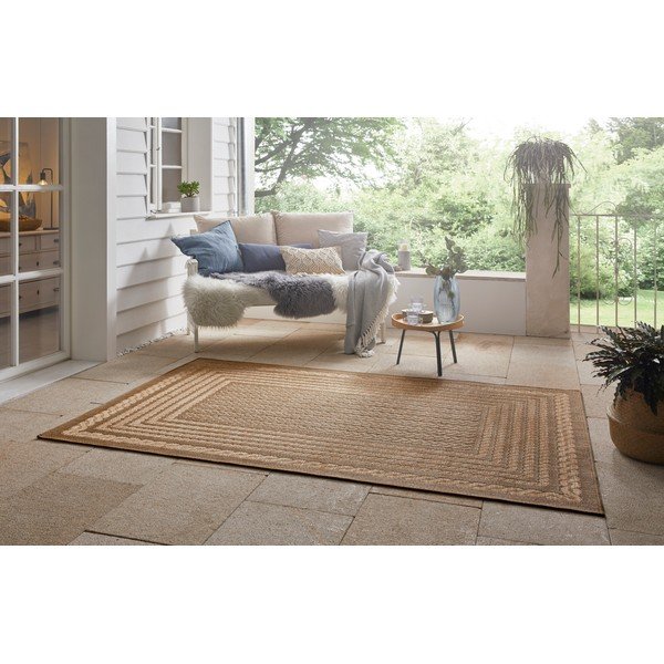 Brązowy dywan odpowiedni na zewnątrz 80x150 cm Limonero – Hanse Home-image-1