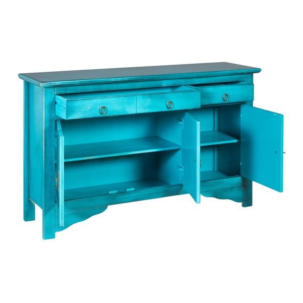 Niebieska komoda Evergreen House Credenza-image-3