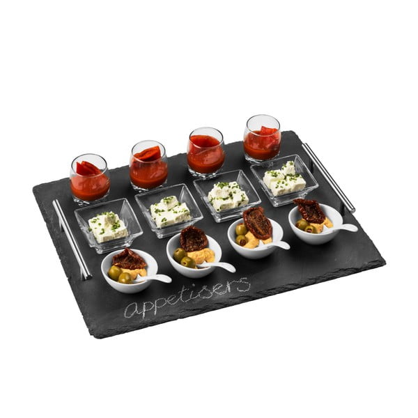 Komplet do serwowania 16-częściowy Premier Housewares Appetiser, 40x30 cm-image-1