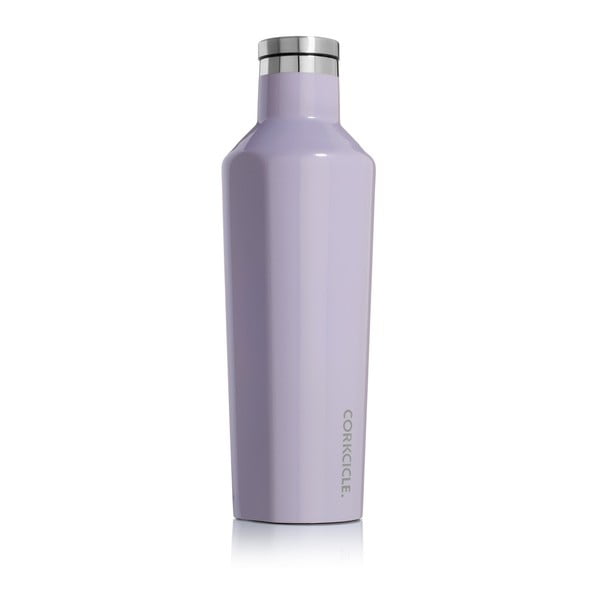 Fioletowa podróżna butelka termiczna Corkcicle Canteen, 470 ml