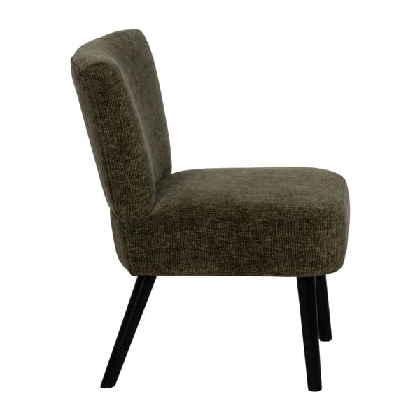 Zielony fotel z tkaniny szenilowej – Ixia-image-2