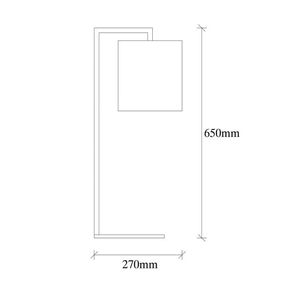 Czarno-beżowa lampa stołowa Opviq lights nafil-image-3