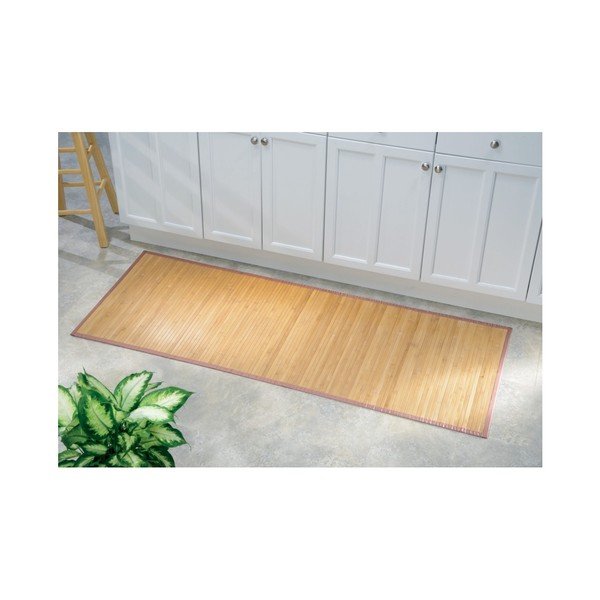 Bambusowa mata łazienkowa iDesign Formbu Light, 61 x 182 cm-image-1