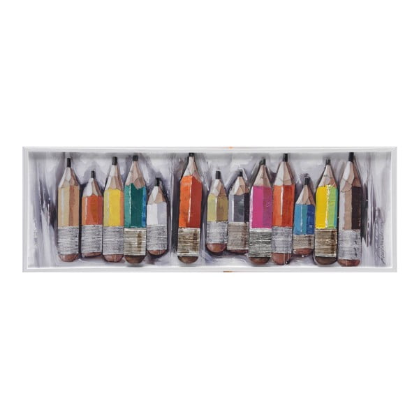 Obraz ręcznie malowany Vivorum Rainbow Pencils