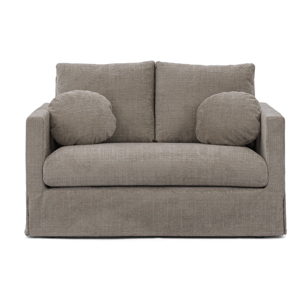 Szara sofa 140 cm Paphos – Ropez (zdjęcie 10)