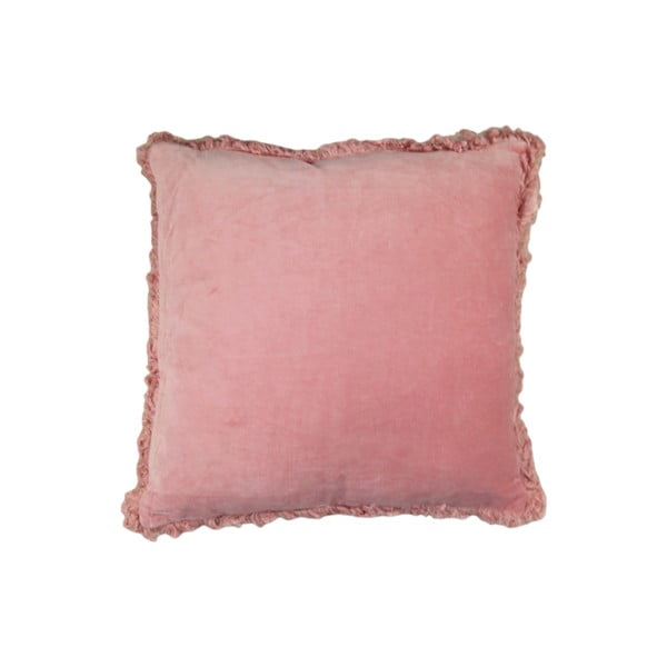 Różowa bawełniana poduszka HSM collection Colorful Living Rosa Carro, 45x45 cm