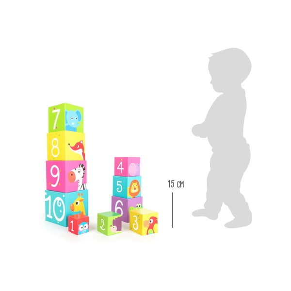 Dziecięce klocki Legler Wild Animals, 10 szt.-image-1