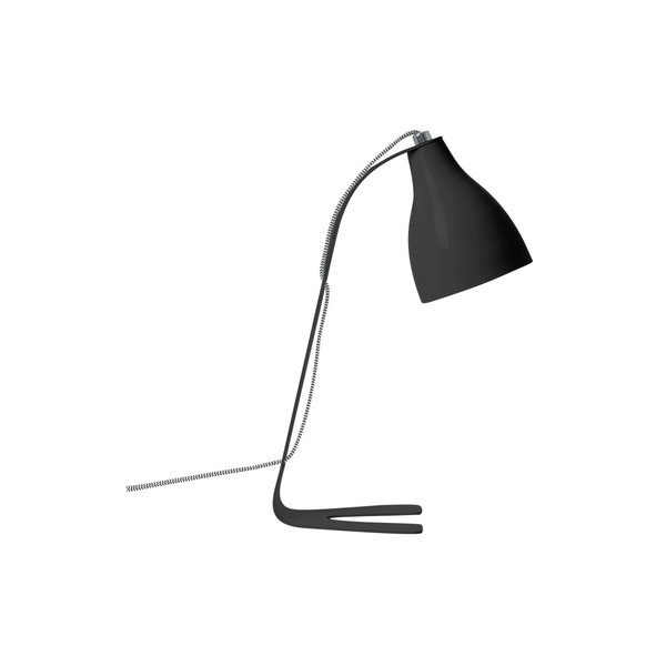 Czarna lampa stołowa Leitmotiv Barefoot