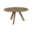 Stół z drewna wiązu BePureHome Tondo, ⌀ 140 cm